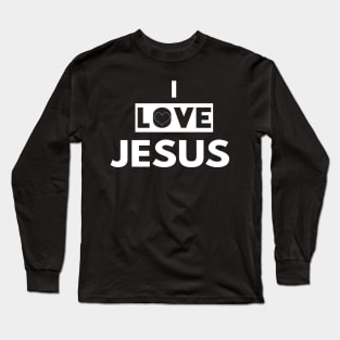 In Jesus We Have Peace Funny Christian Gift Long Sleeve T-Shirt